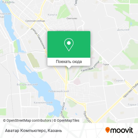 Карта Аватар Компьютерс