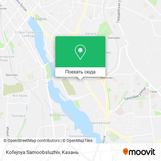 Карта Kofejnya Samoobsluzhiv