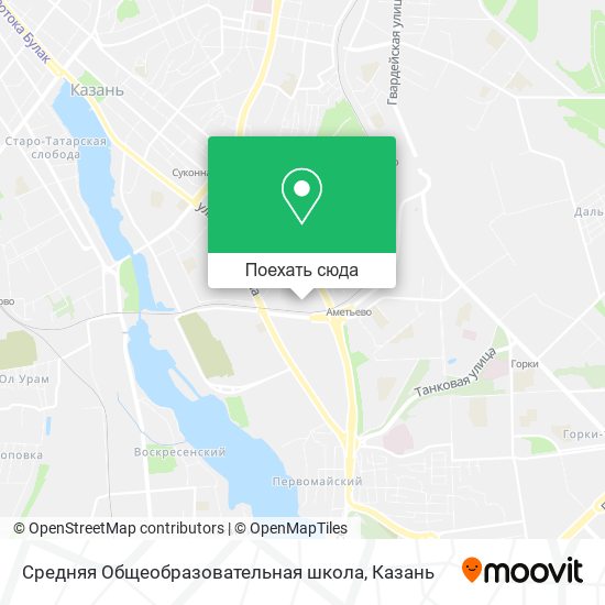 Карта Средняя Общеобразовательная школа