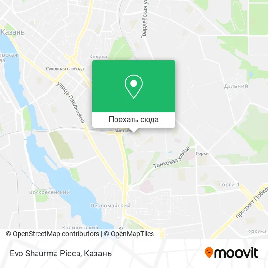 Карта Evo Shaurma Picca