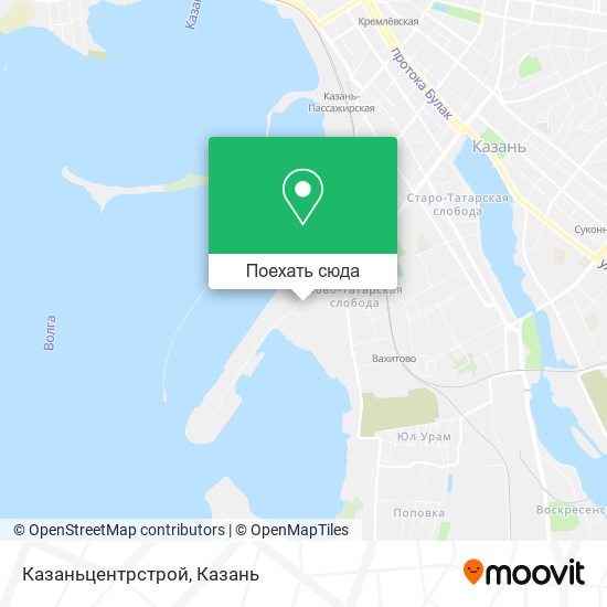 Карта Казаньцентрстрой