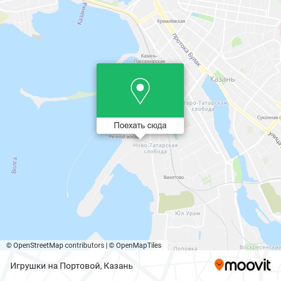 Карта Игрушки на Портовой