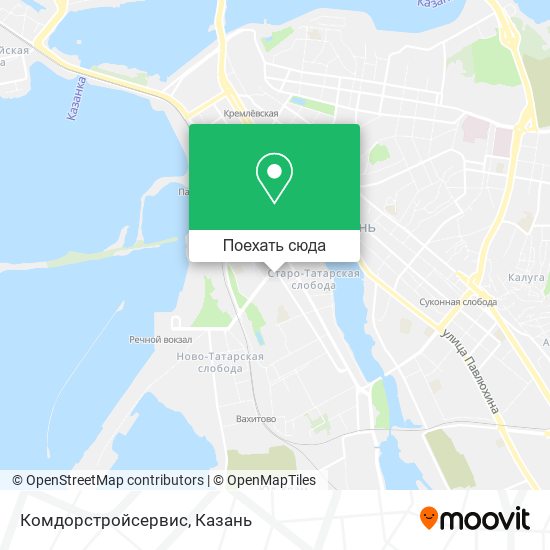 Карта Комдорстройсервис
