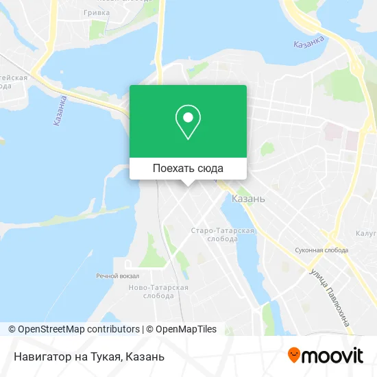 Карта Навигатор на Тукая
