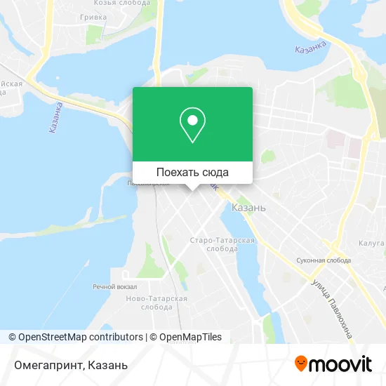 Карта Омегапринт