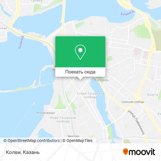 Карта Колви