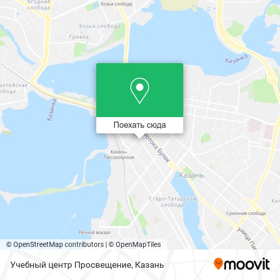 Карта Учебный центр Просвещение