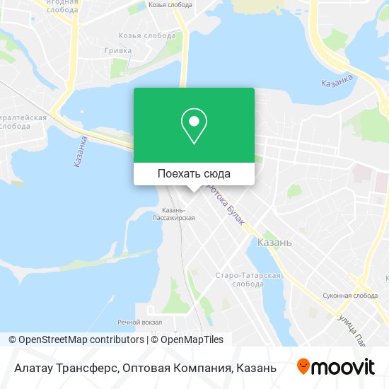 Карта Алатау Трансферс, Оптовая Компания