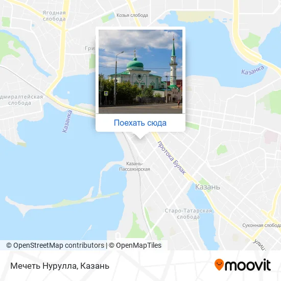 Карта Мечеть Нурулла