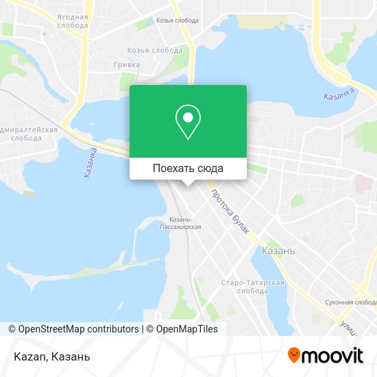 Карта Kazan