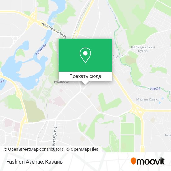 Карта Fashion Avenue