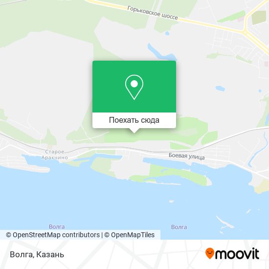 Карта Волга