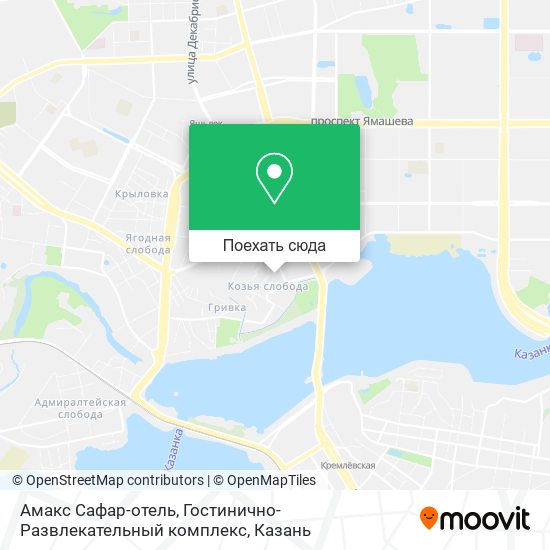 Карта Амакс Сафар-отель, Гостинично-Развлекательный комплекс