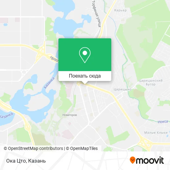 Карта Ока Цто