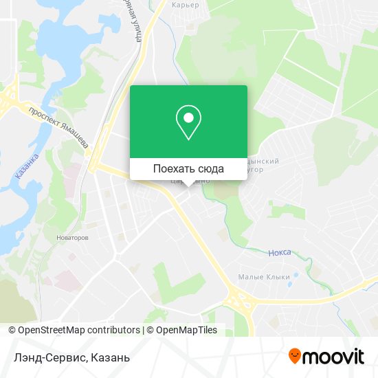 Карта Лэнд-Сервис