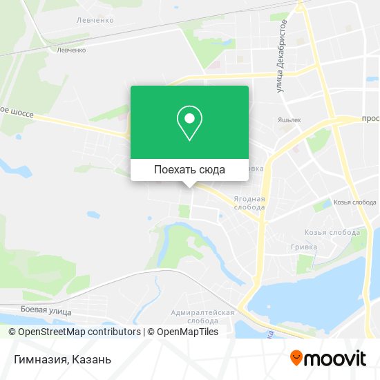 Карта Гимназия