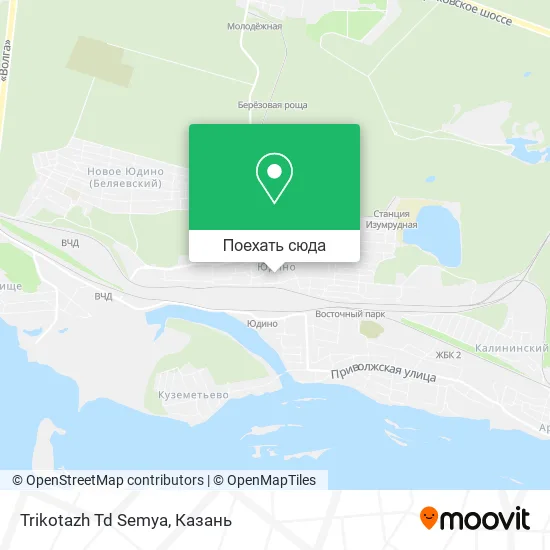 Карта Trikotazh Td Semya