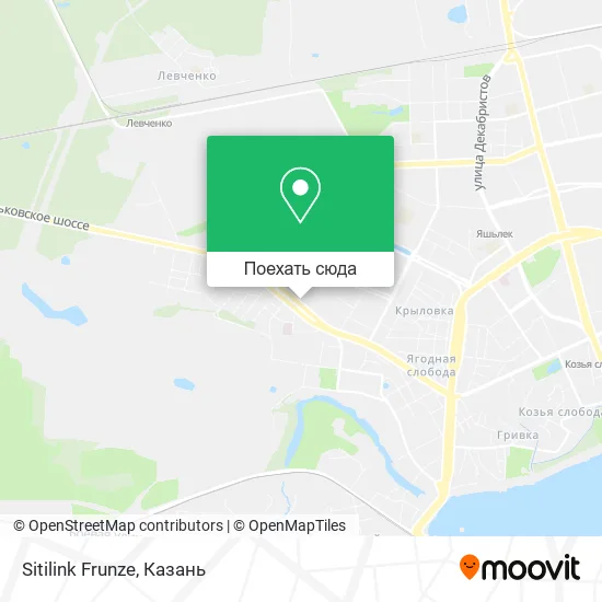 Карта Sitilink Frunze