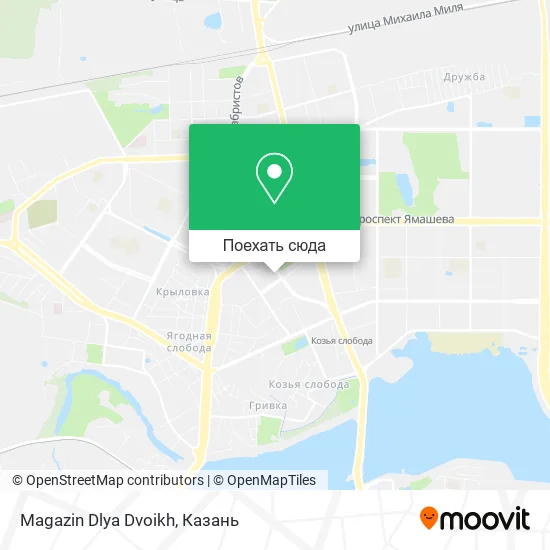 Карта Magazin Dlya Dvoikh