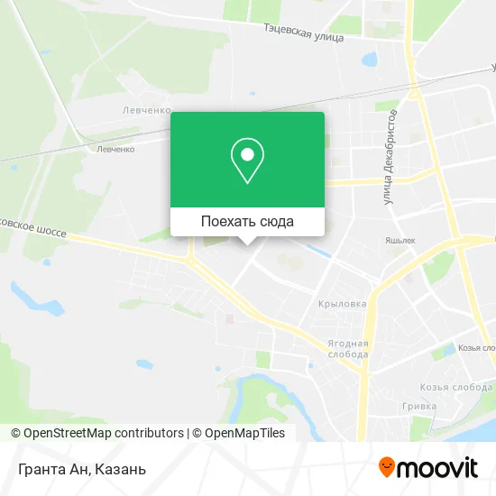 Карта Гранта Ан