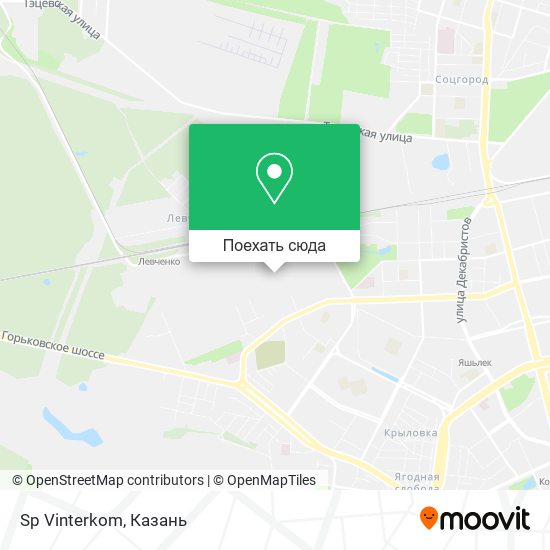 Карта Sp Vinterkom