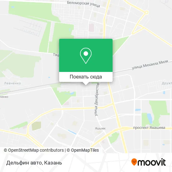 Карта Дельфин авто