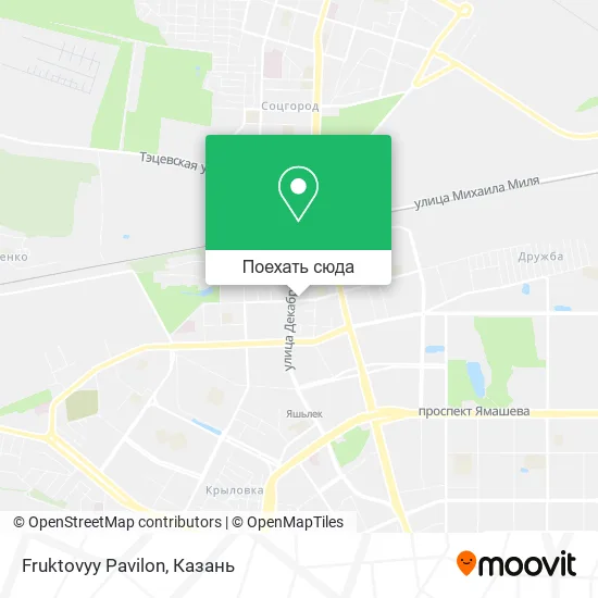Карта Fruktovyy Pavilon