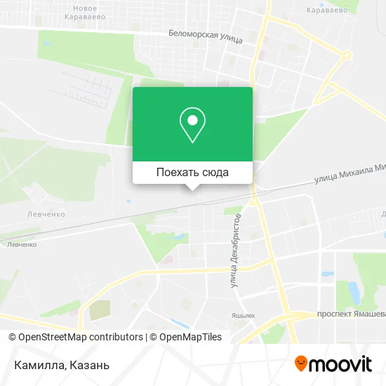 Карта Камилла