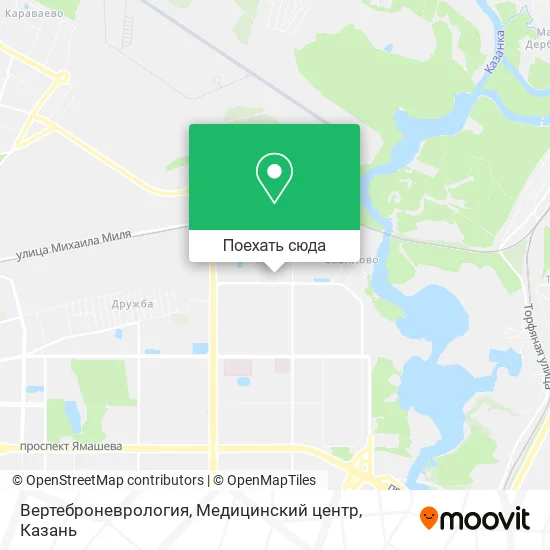 Карта Вертеброневрология, Медицинский центр