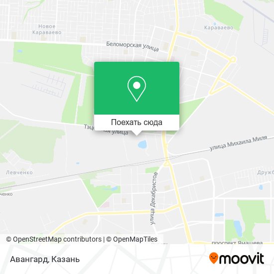 Карта Авангард
