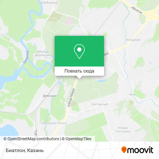 Карта Биатлон