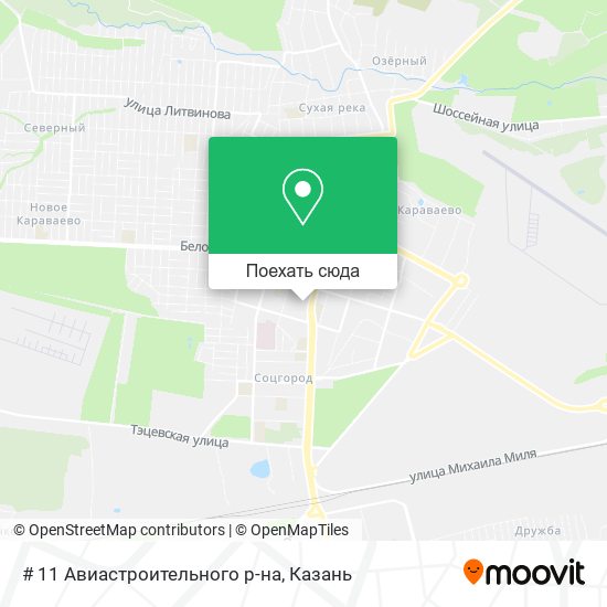 Карта # 11 Авиастроительного р-на
