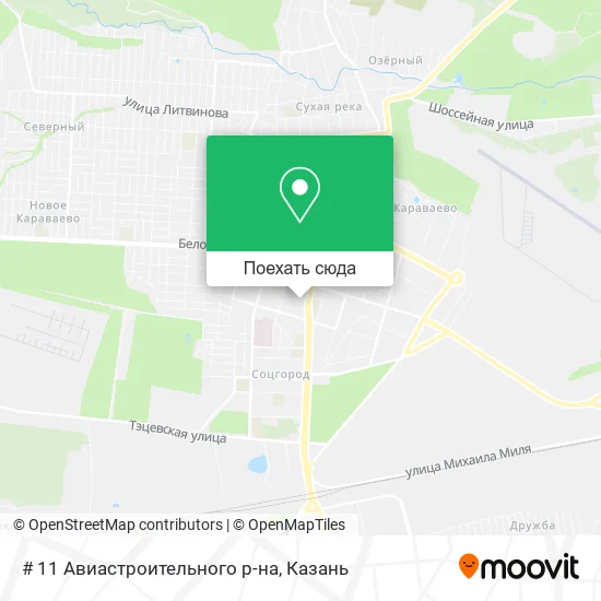 Карта # 11 Авиастроительного р-на