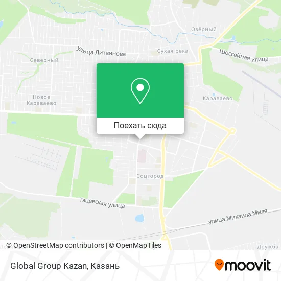Карта Global Group Kazan