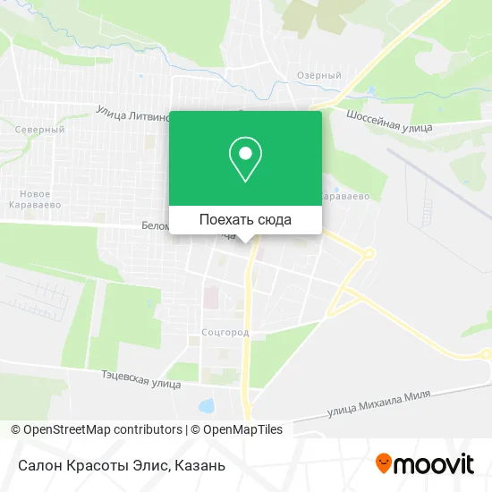 Карта Салон Красоты Элис