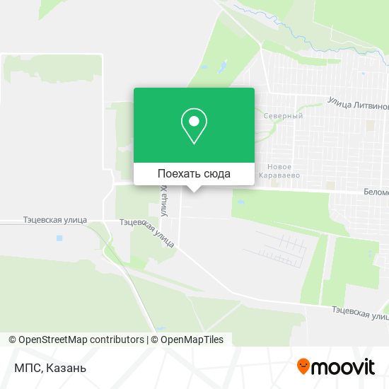Карта МПС