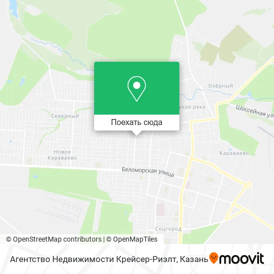 Карта Агентство Недвижимости Крейсер-Риэлт