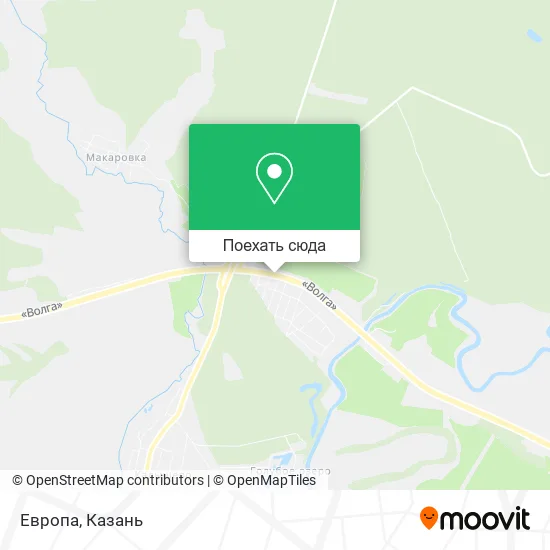 Карта Европа