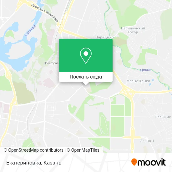 Карта Екатериновка