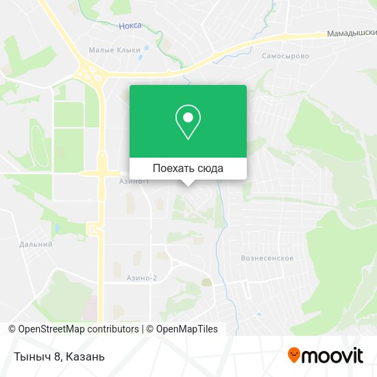 Карта Тыныч 8