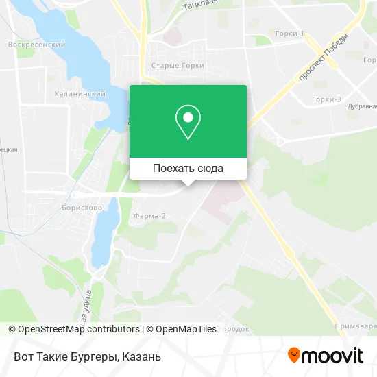 Карта Вот Такие Бургеры