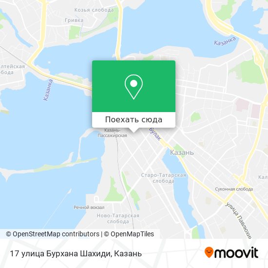 Карта 17 улица Бурхана Шахиди