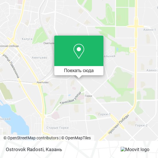 Карта Ostrovok Radosti