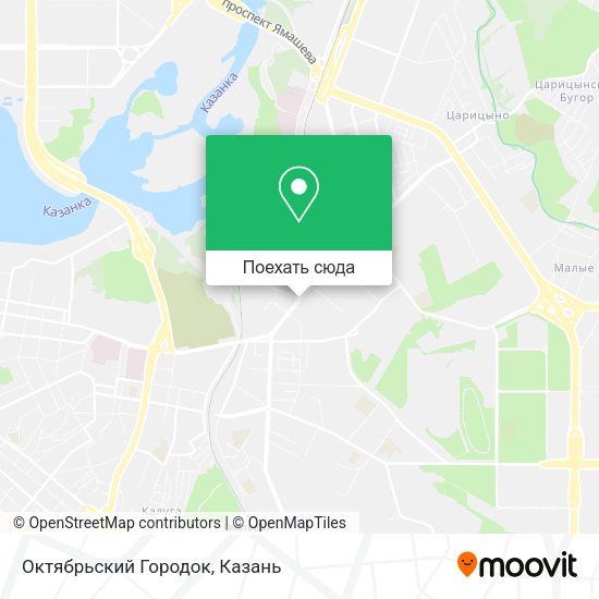 Карта Октябрьский Городок