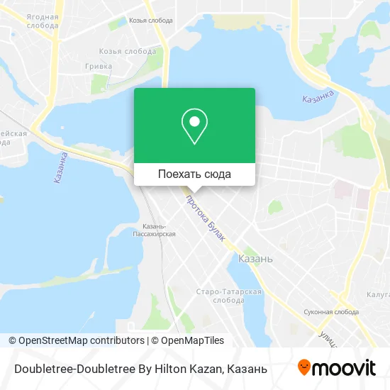 Карта Doubletree-Doubletree By Hilton Kazan
