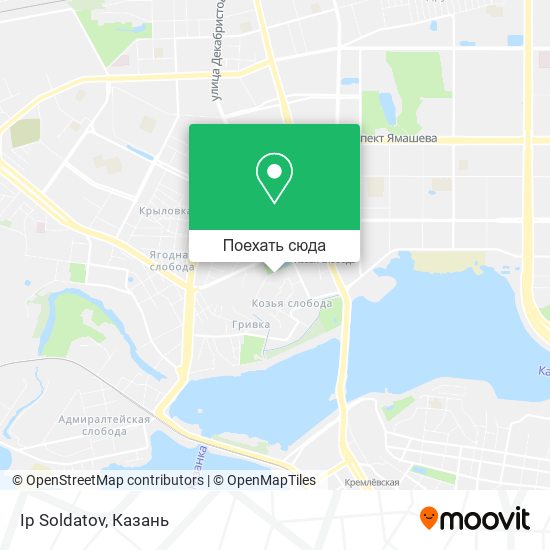 Карта Ip Soldatov