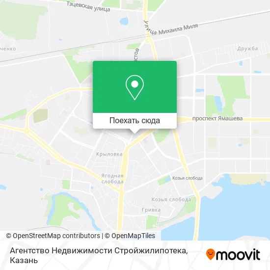 Карта Агентство Недвижимости Стройжилипотека