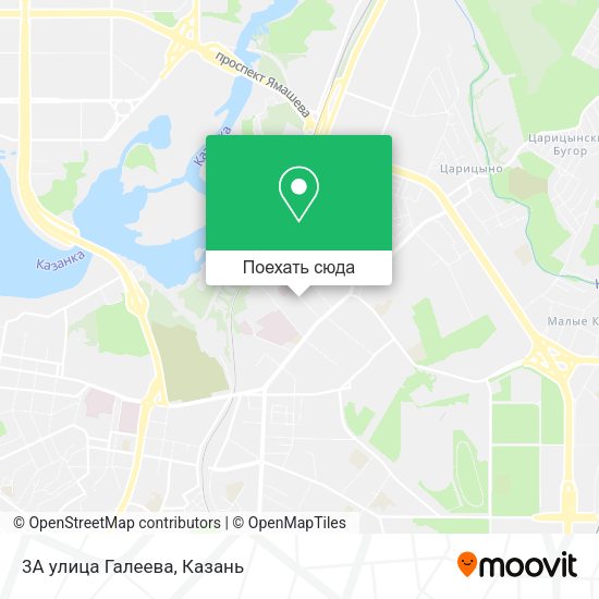 Карта 3А улица Галеева