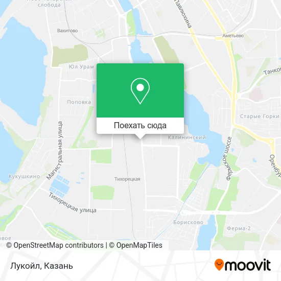 Карта Лукойл