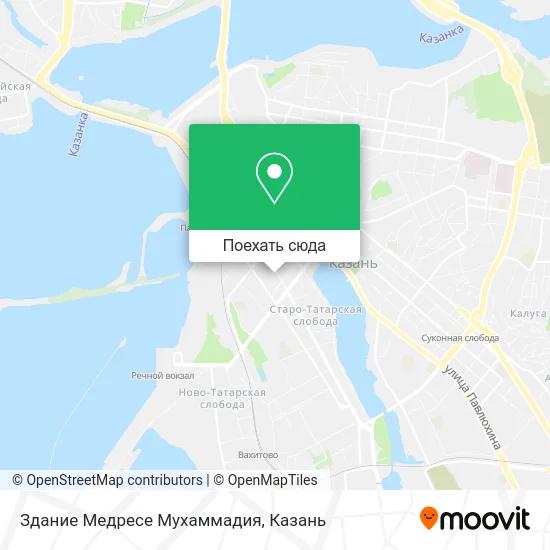 Карта Здание Медресе Мухаммадия